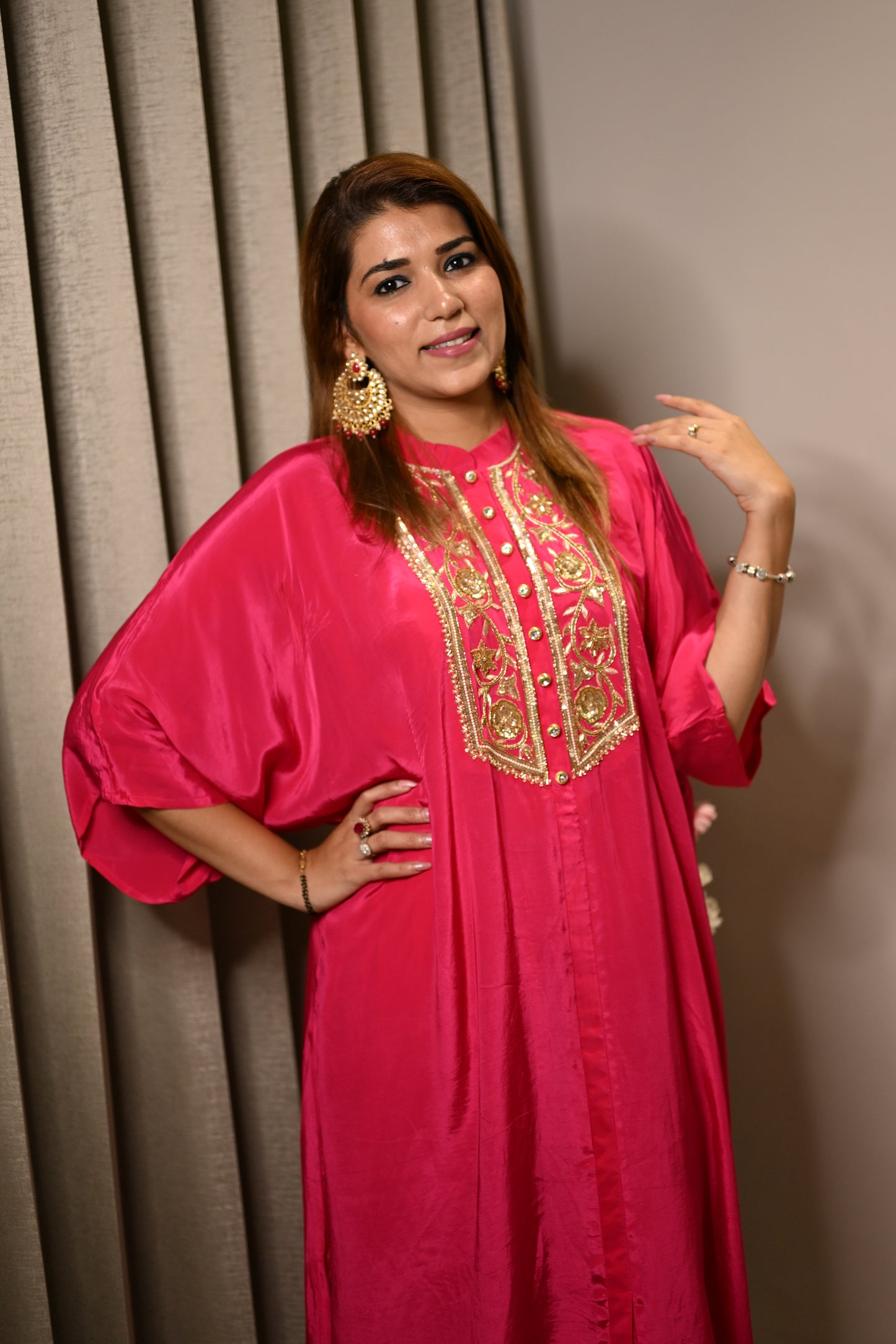 Crepe Couture with Handwork