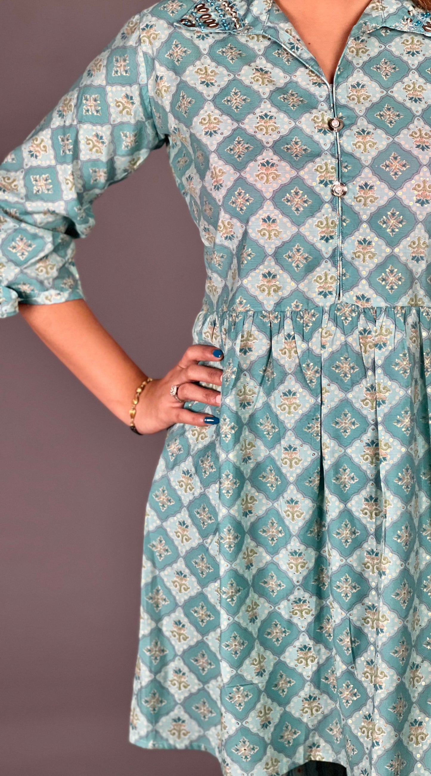 Breezy Muslin Coord Set