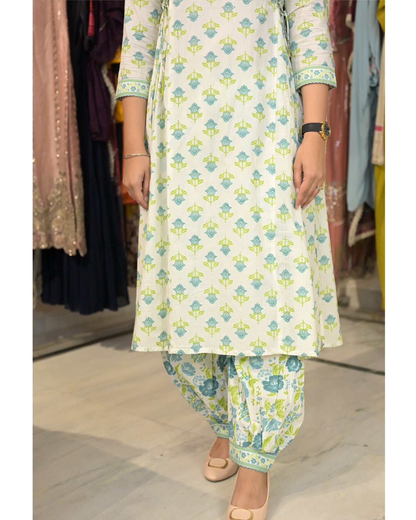 Pure cotton suit