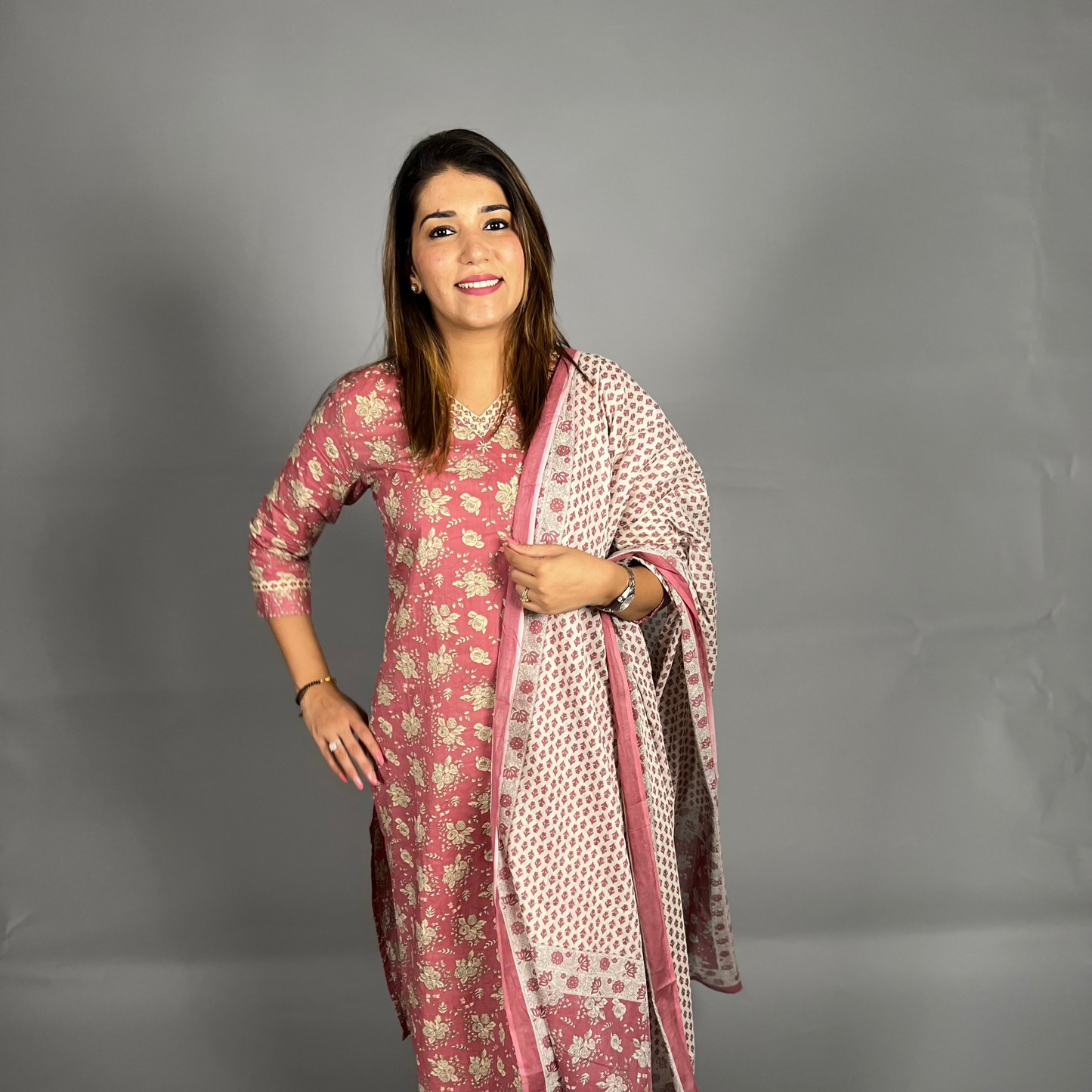 Afghani Three-Piece Kurta Set