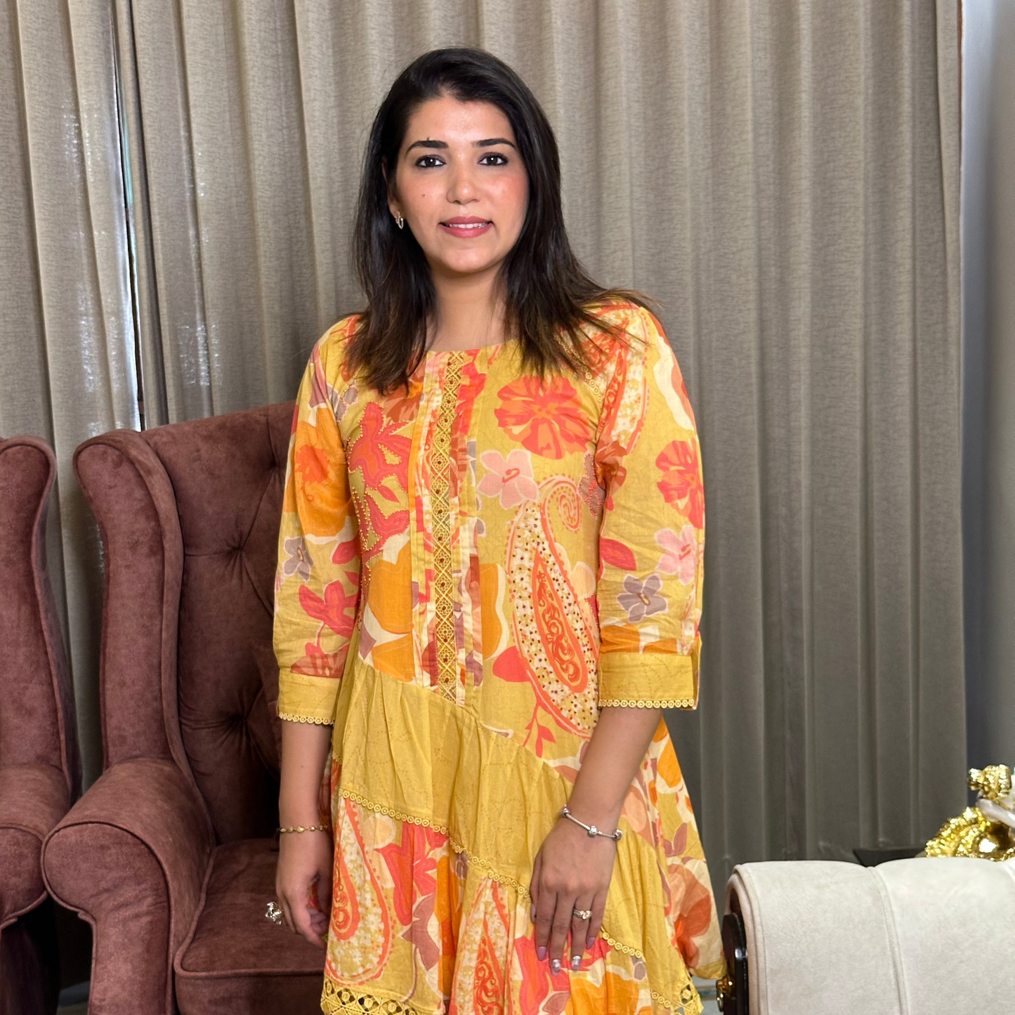 Perfect Floral Kurta Set