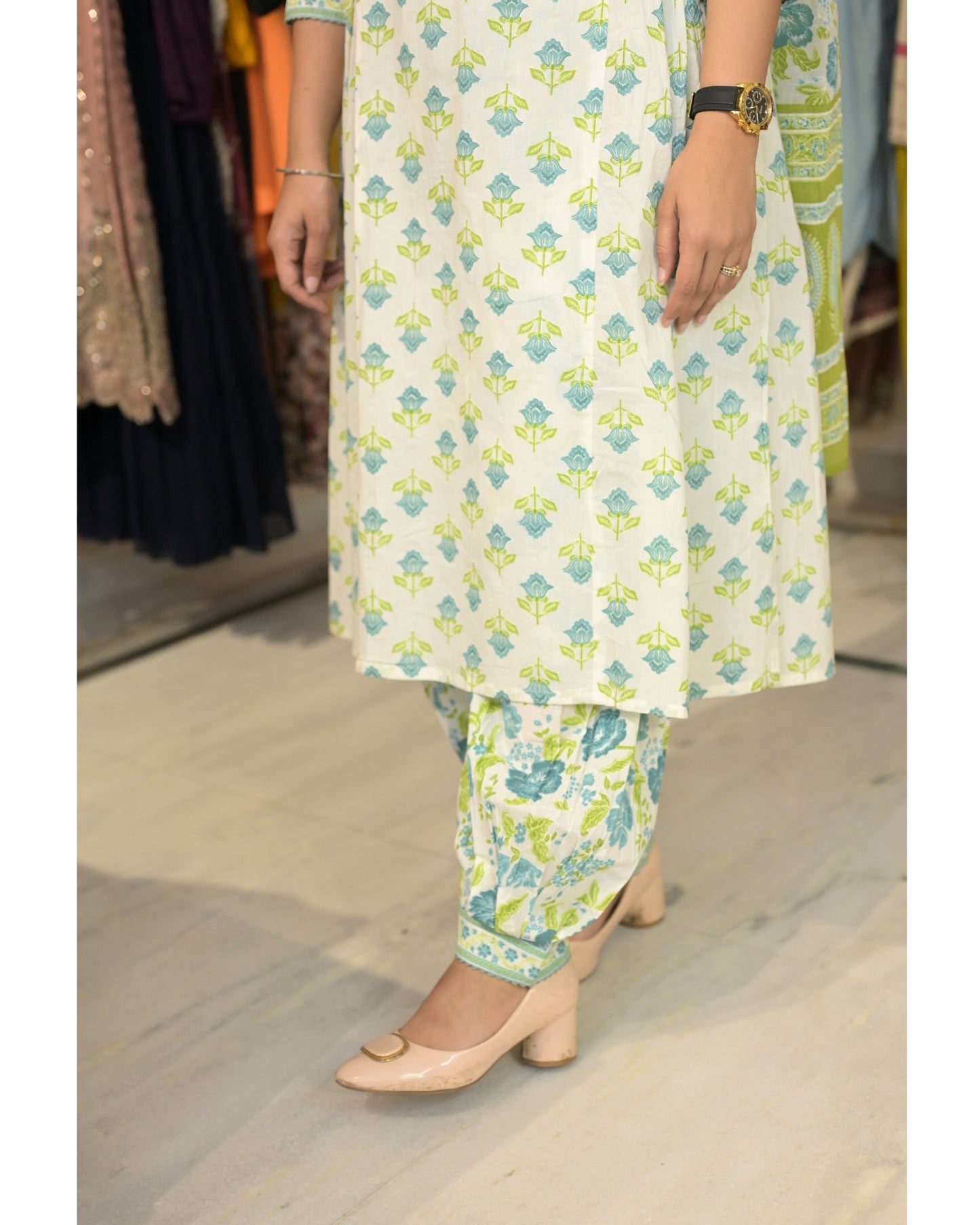 Pure cotton suit