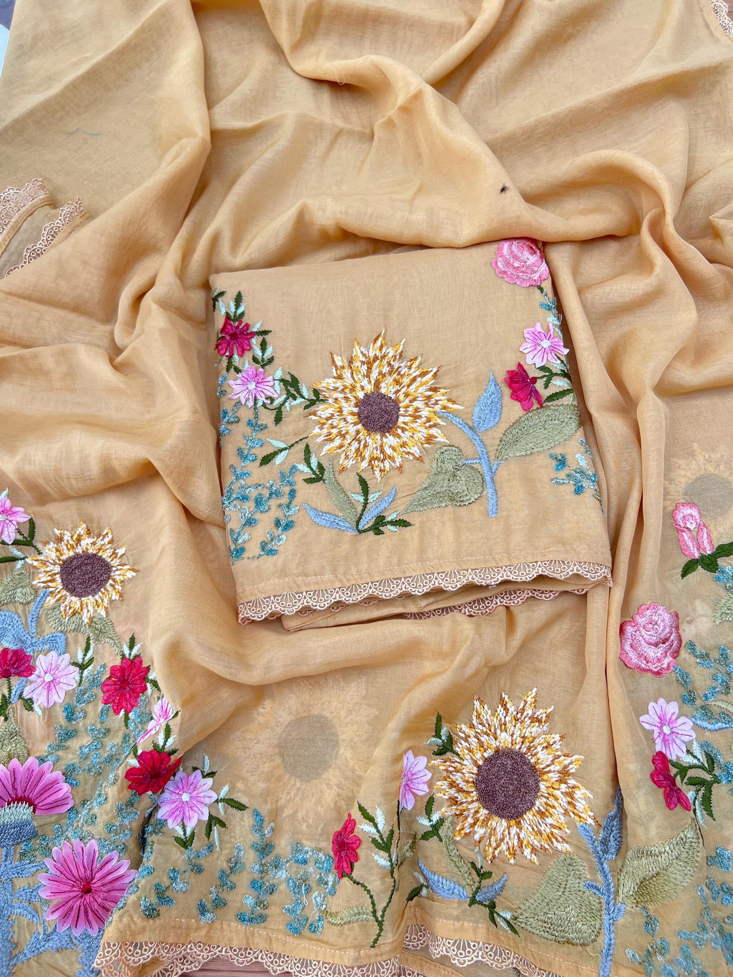 Pure Mul Cotton unstiched