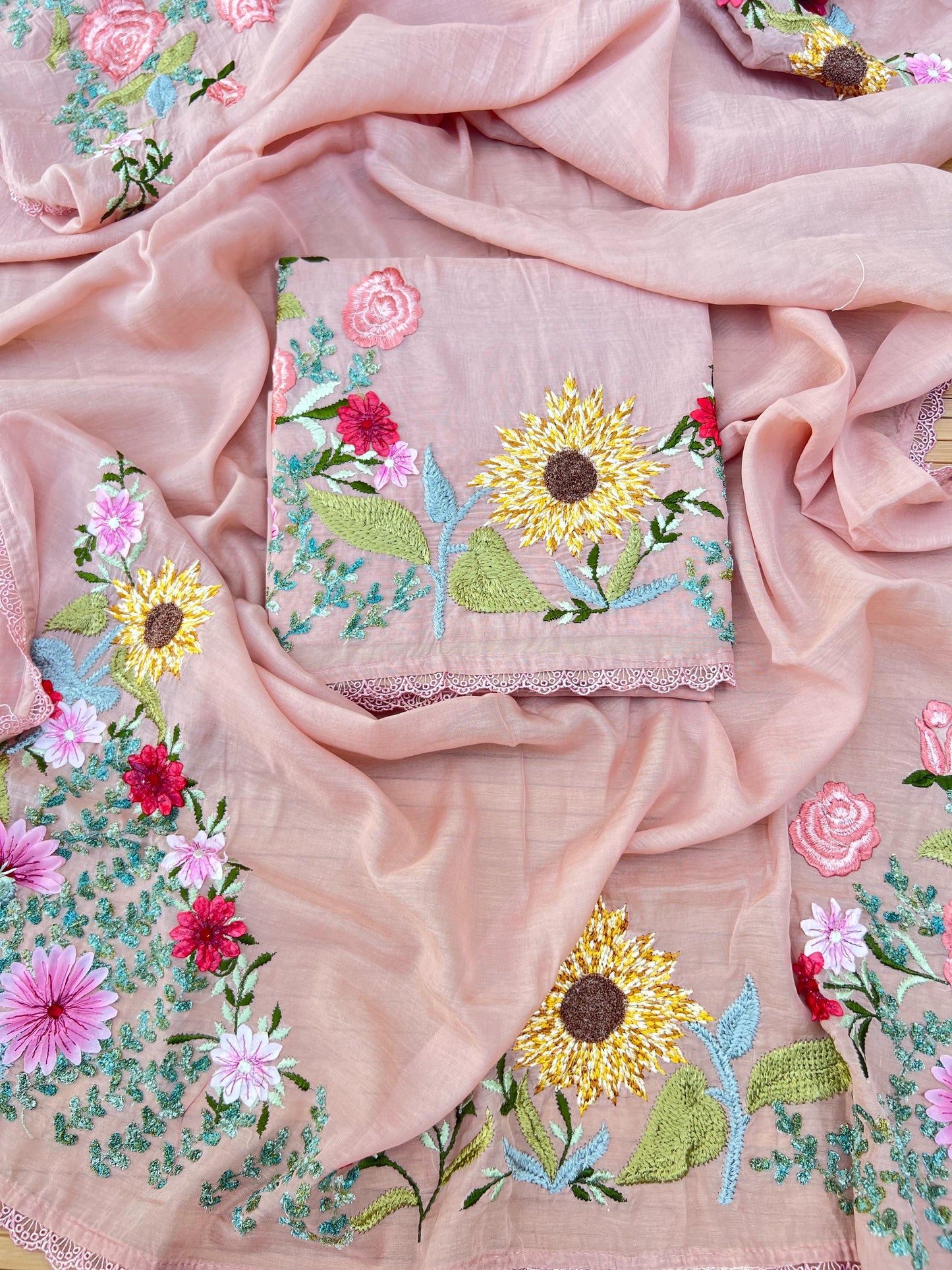 PURE MUL COTTON UNSTICHED
